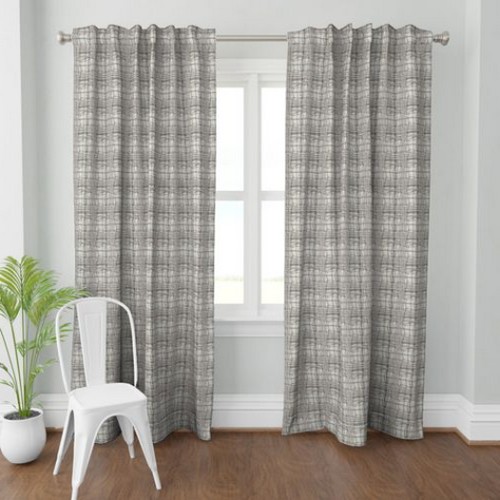 Grunge Tartan Plaid curtain